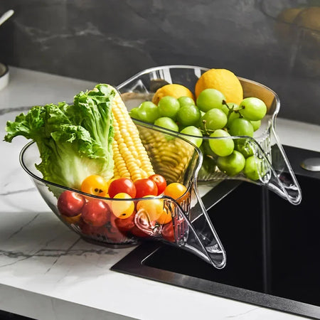 Multifunctional Kitchen Sink Drain Rack