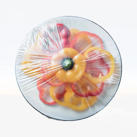 Bag of Plastic Food Lids (100pcs)