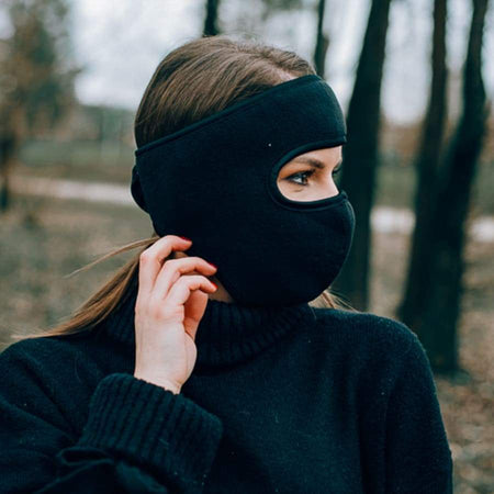 Fleece winter mask - Ideal for cycling